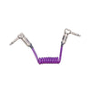 Lava Mini Coil Patch Cable 6 Inch-12 Inch Angle-Angle Purple Accessories / Cables