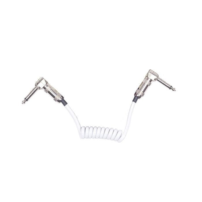 Lava Mini Coil Patch Cable 6 Inch-12 Inch Angle-Angle White Accessories / Cables