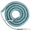 Lava Super Coil Instrument Cable 35' Straight-Straight Metallic Green Accessories / Cables