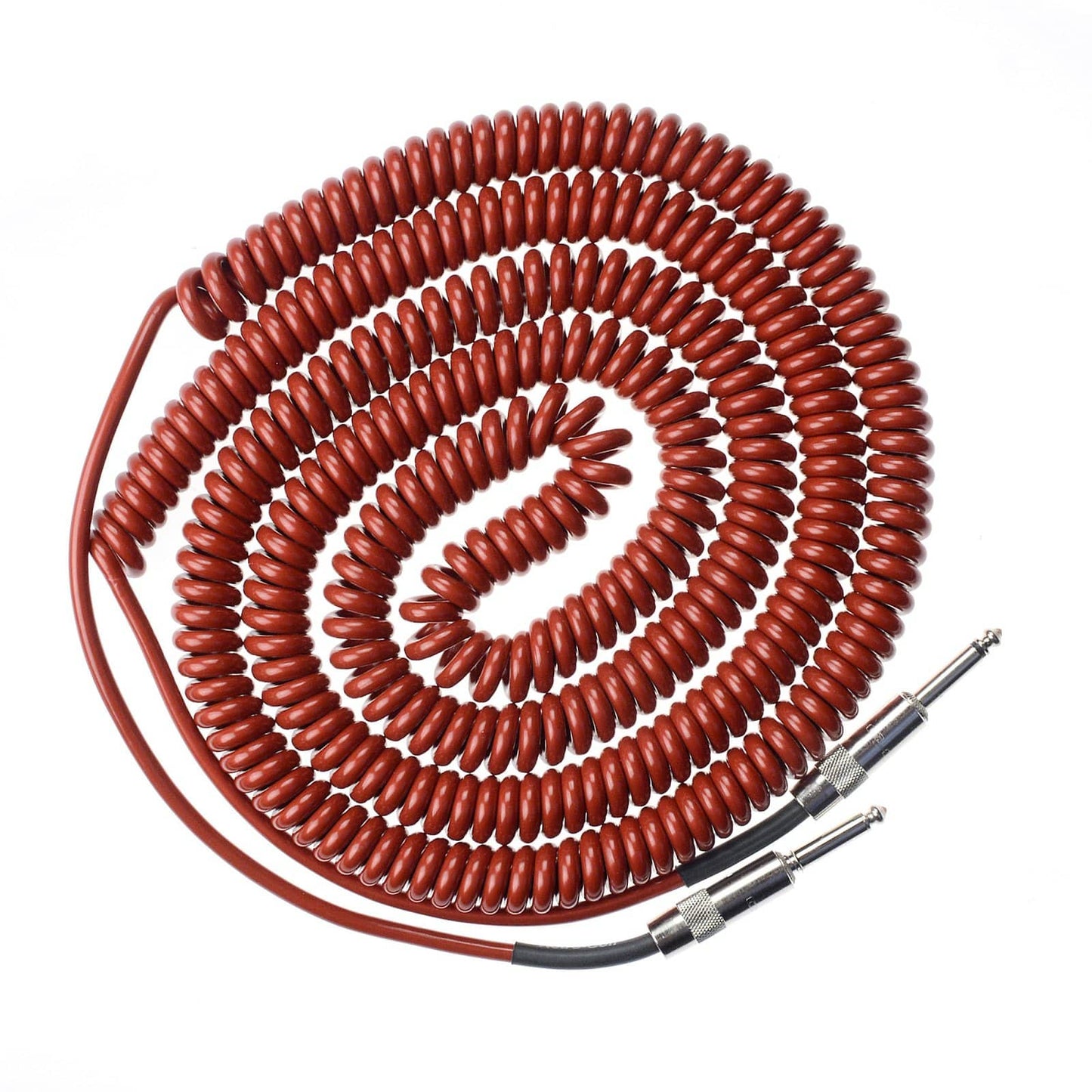 Lava Super Coil Instrument Cable 35' Straight-Straight Metallic Red Accessories / Cables