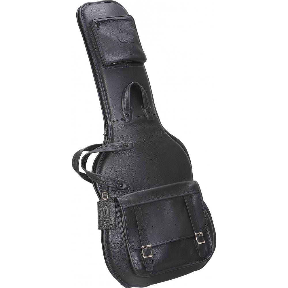 Levy's LM18 Leather Gig Bag for Electric Guitar - Black Accessories / Cases and Gig Bags / Guitar Gig Bags