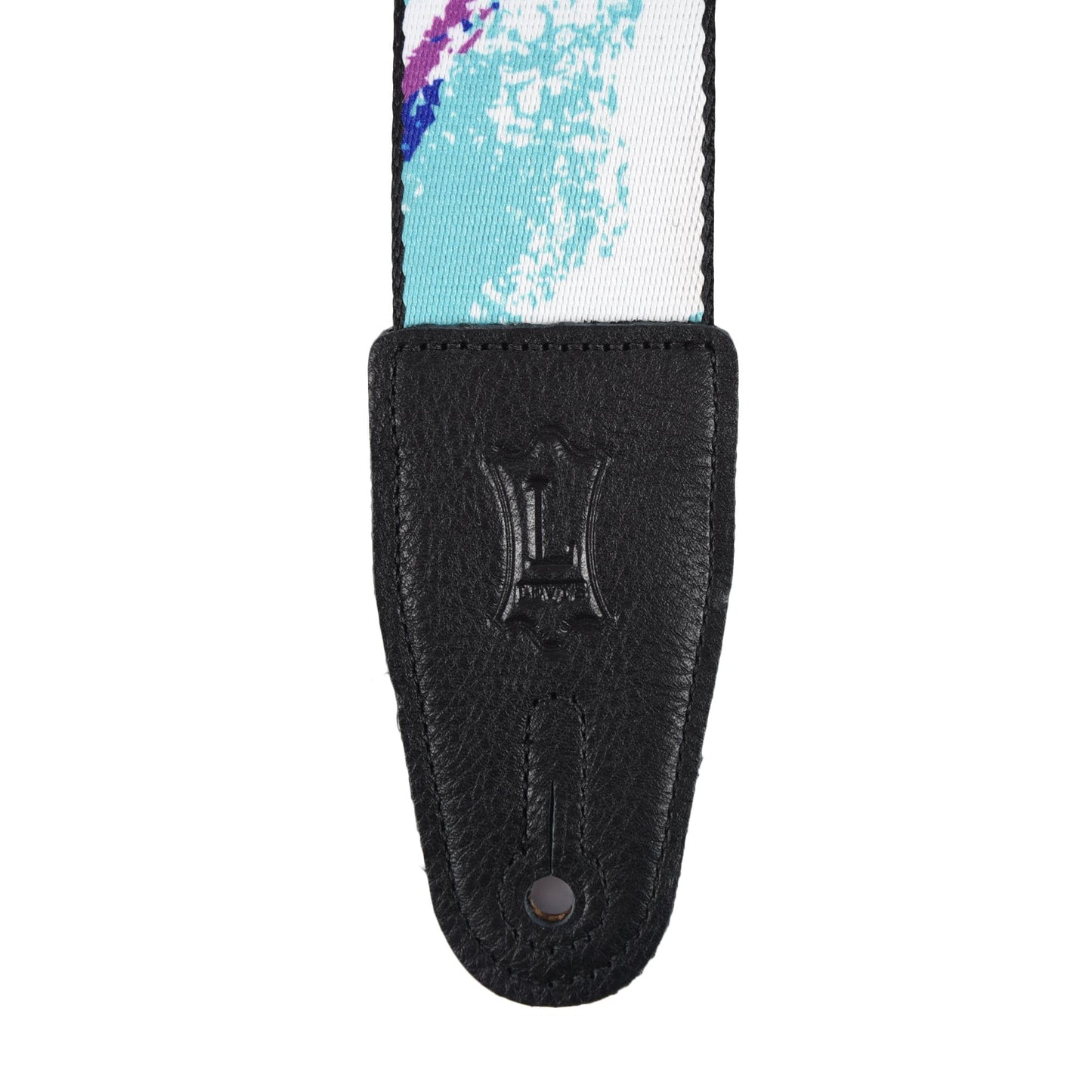 Levy's 2" Wide Polyester Guitar Strap '90s Paper Cup Motif Accessories / Straps