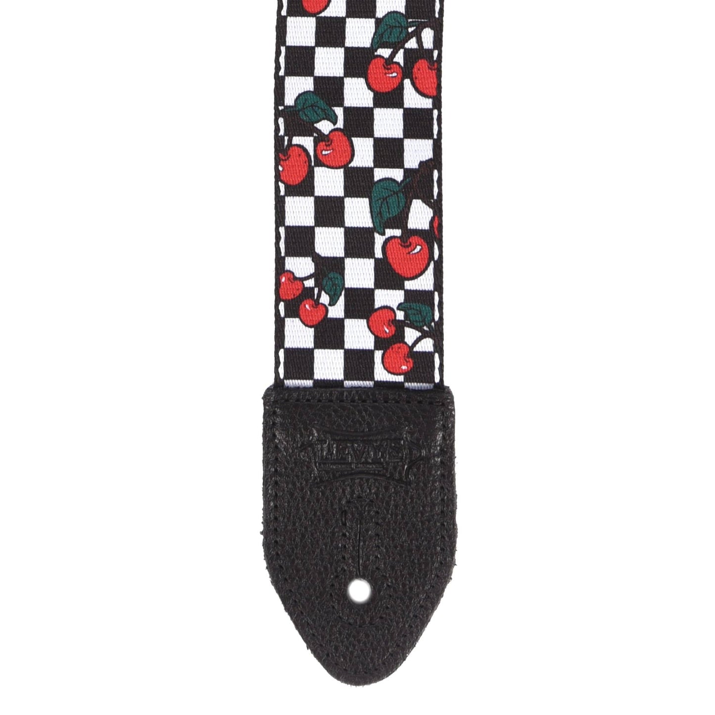 Levy's Print Series 2" Wide Polyester Guitar Strap Cherries Accessories / Straps