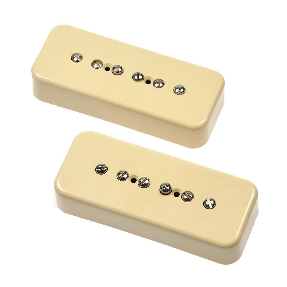 Fralin P-90 Soapbar Set Cream w/5% Overwind Parts / Guitar Pickups