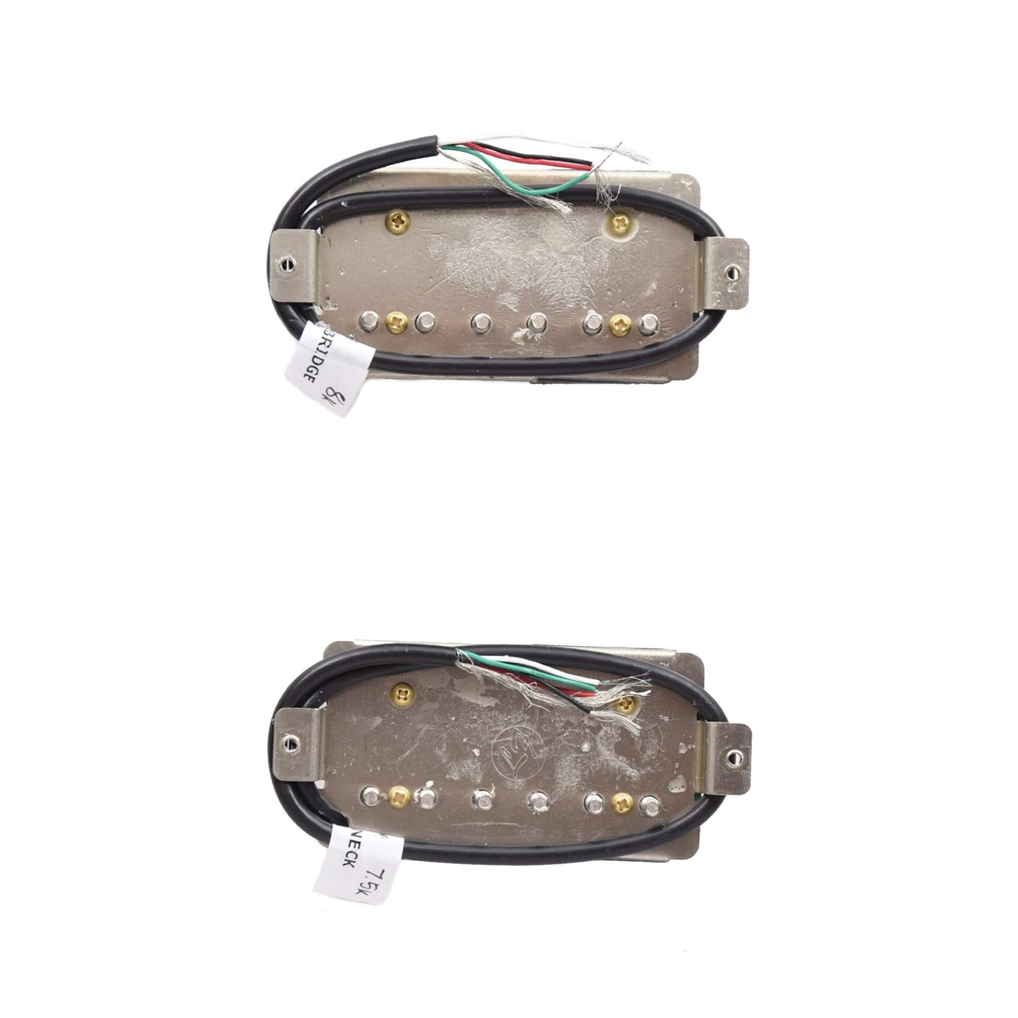 Lindy Fralin Humbucker Pure P.A.F. Stock Pickup Set Bone Vintage Zebra Parts / Guitar Pickups