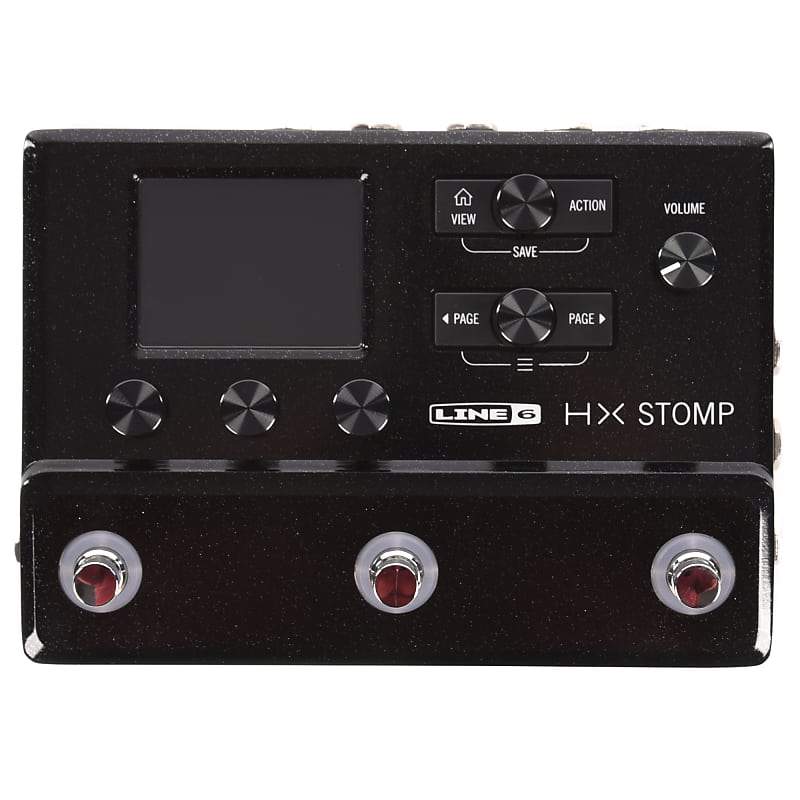 mini expression pedal for hx stomp Line 6 HX Stomp Guitar Multi-Effects Floor Processor Pedal