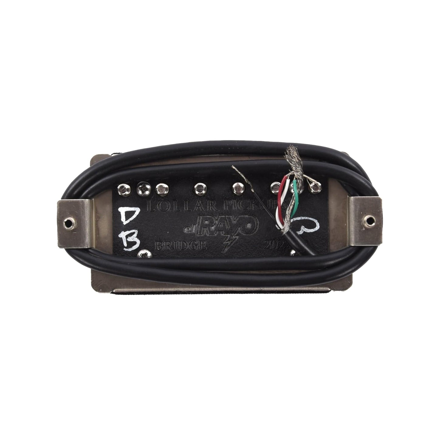 Lollar El Rayo Humbucker Bridge 4-Conductor Double Black