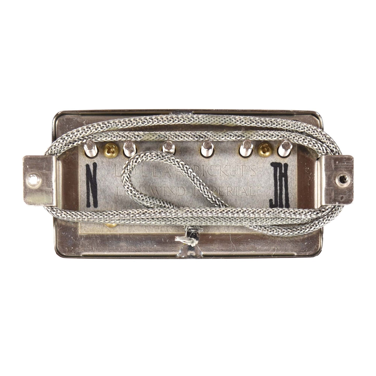 Lollar Imperial Humbucker Neck Low Wind Single Conductor Nickel Parts / Guitar Pickups