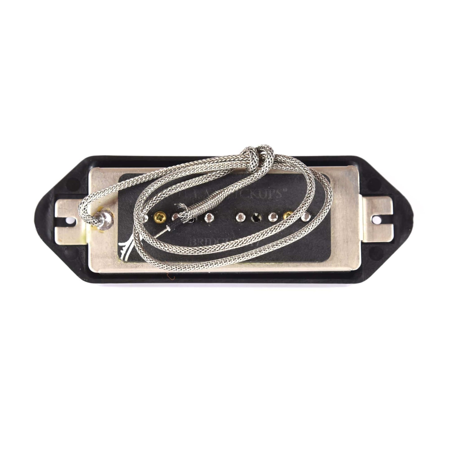 Lollar P-90 Dog Ear Bridge Tall Black Parts / Guitar Pickups