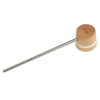Low Boy Lightweight Leather Bass Drum Beater Natural w/White Stripes Drums and Percussion / Parts and Accessories / Drum Parts