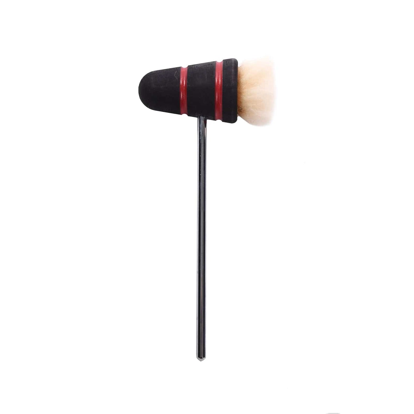 Low Boy Standard Puff Daddy Bass Drum Beater Black w/Red Stripes Drums and Percussion / Parts and Accessories / Pedals