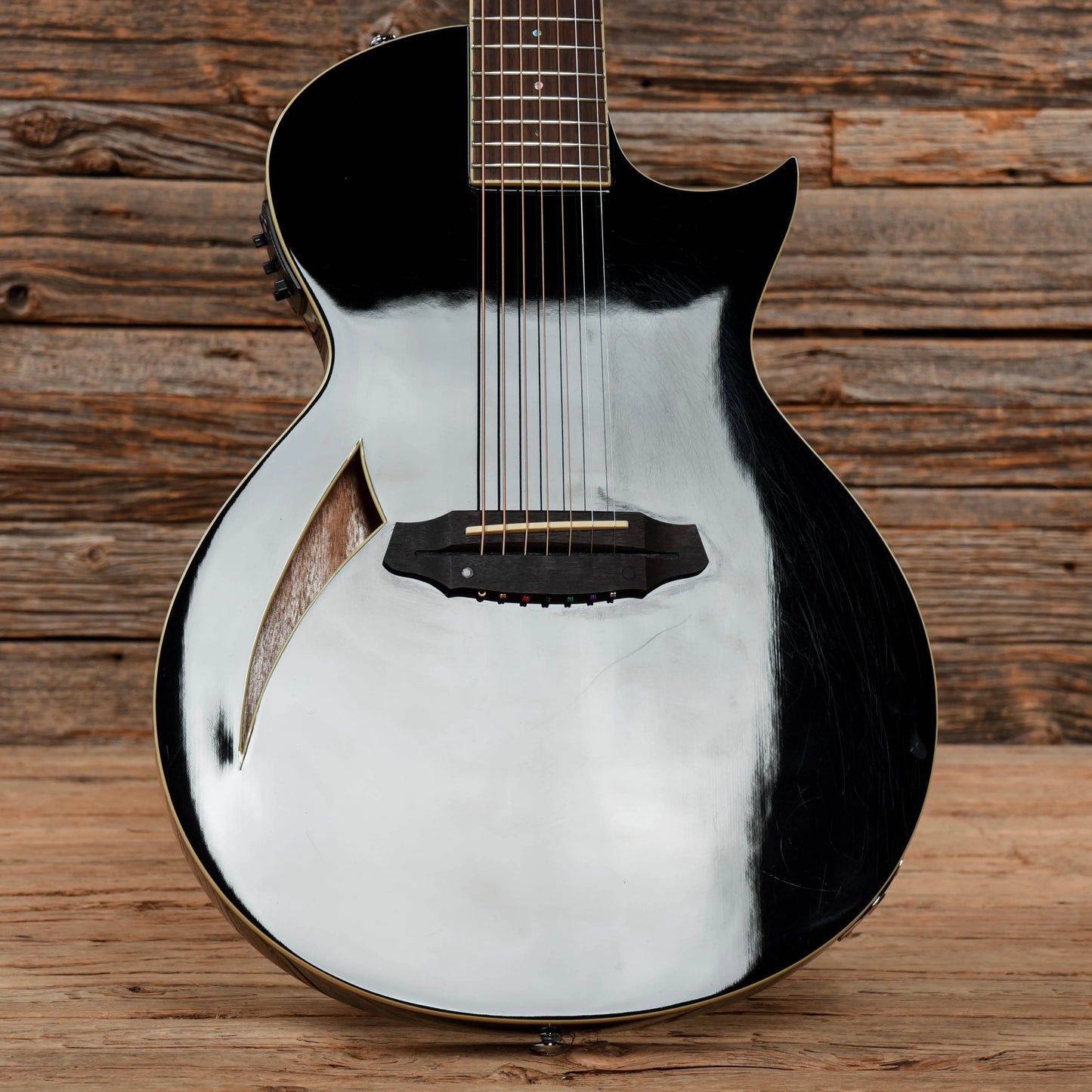 LTD TL-7 Black Electric Guitars / Semi-Hollow