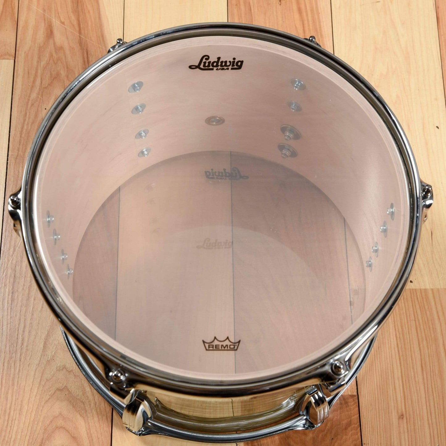 Ludwig Classic Maple 13/16/22 3pc. Drum Kit Olive Pearl Drums and Percussion / Acoustic Drums / Full Acoustic Kits