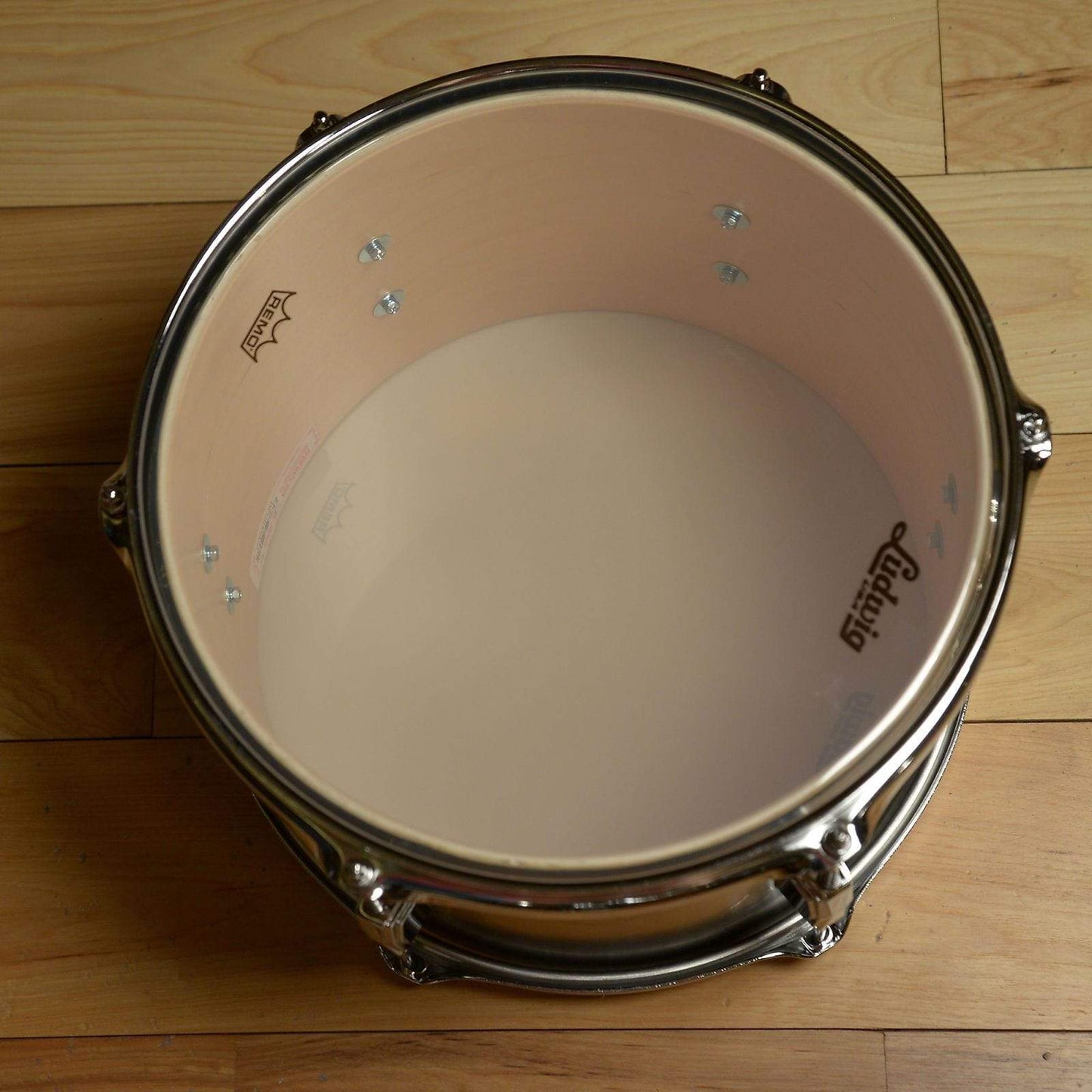 Ludwig Club Date 12/14/20 3pc. Drum Kit Vintage Black/Gold Duco Drums and Percussion / Acoustic Drums / Full Acoustic Kits