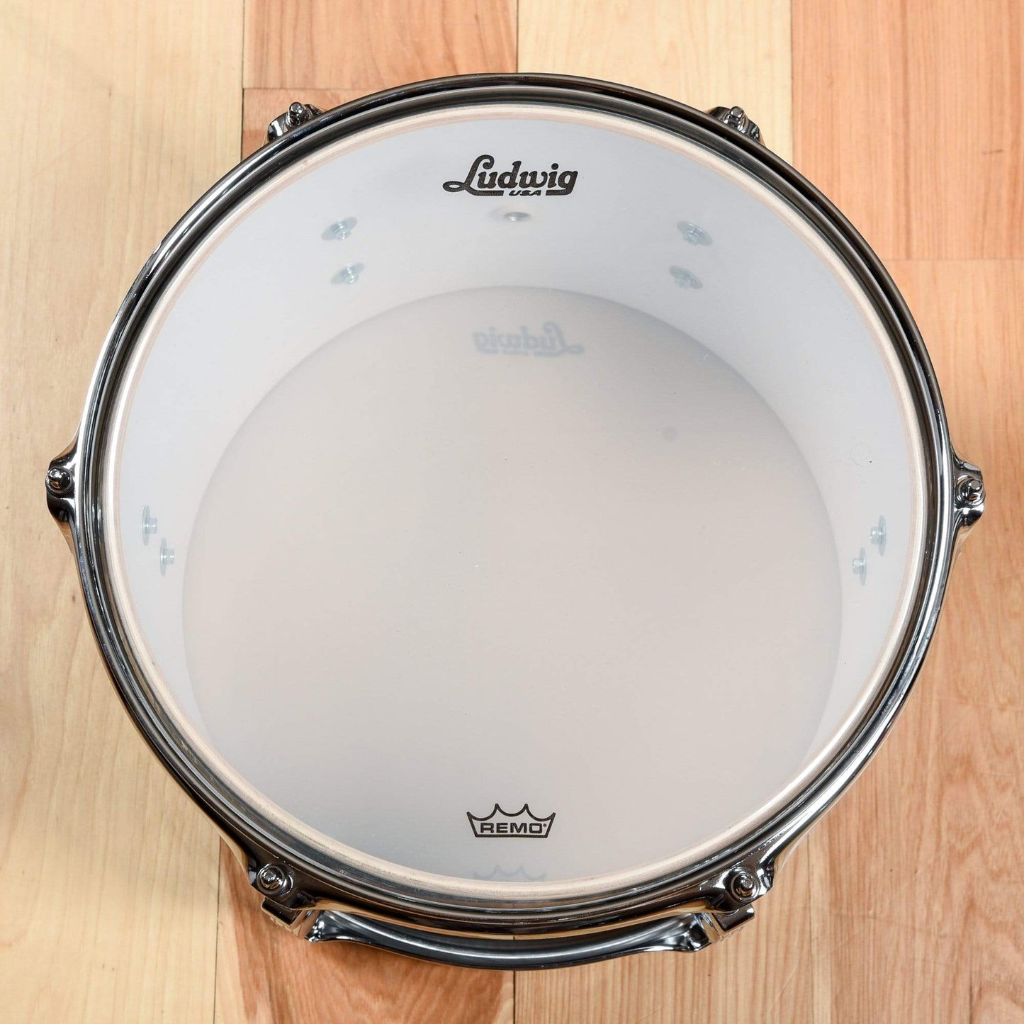 Ludwig Club Date 12/14/20 3pc. Drum Kit Vintage Black Oyster w/Bowtie Lugs & White Interiors (CDE Exclusive) Drums and Percussion / Acoustic Drums / Full Acoustic Kits