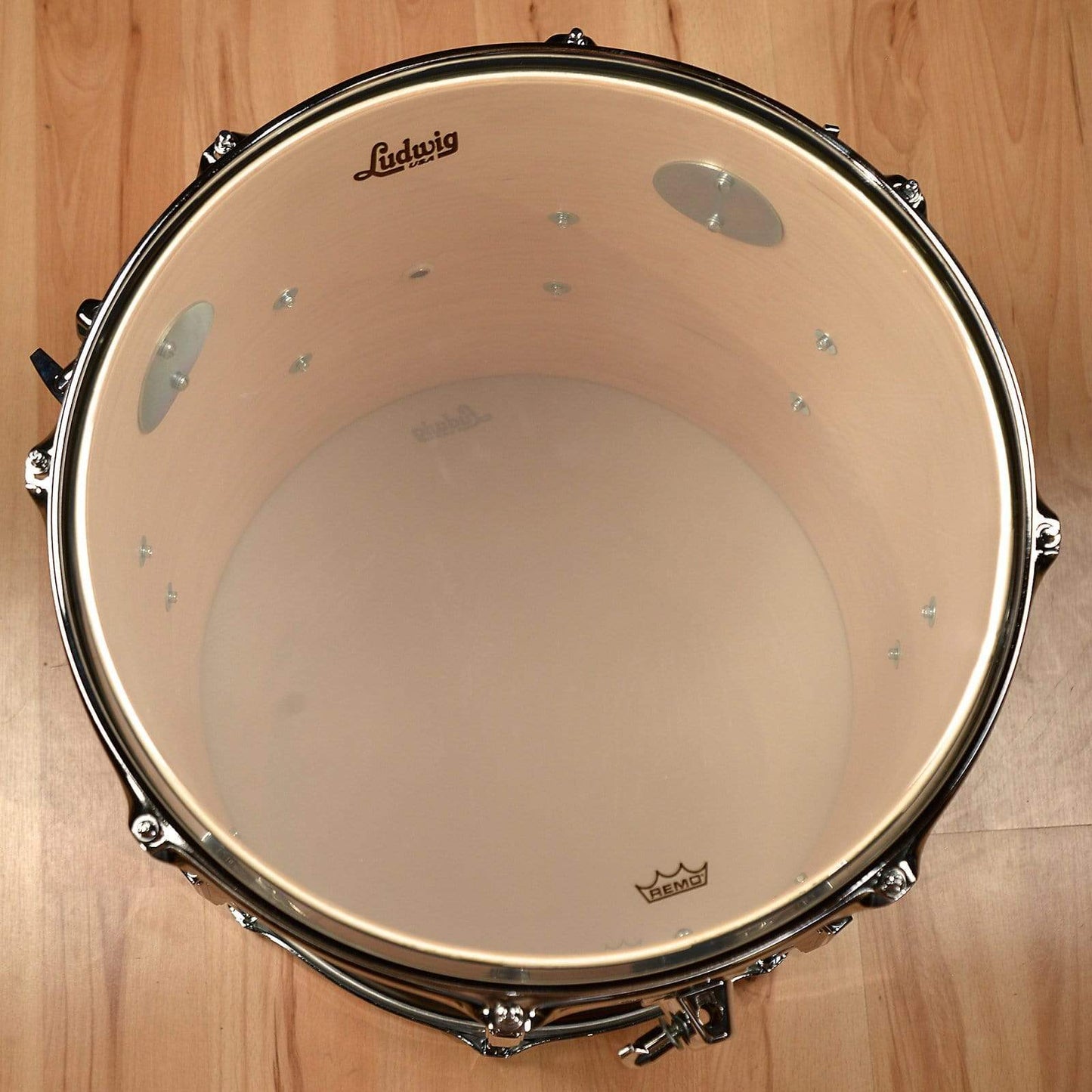 Ludwig Club Date 13/16/24 3pc. Drum Kit Vintage Black/Gold Duco Drums and Percussion / Acoustic Drums / Full Acoustic Kits