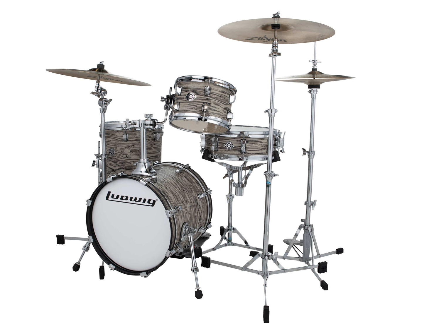 Ludwig Questlove Breakbeats 10/13/16/5x14 4pc. Drum Kit Sahara Swirl Drums and Percussion / Acoustic Drums / Full Acoustic Kits