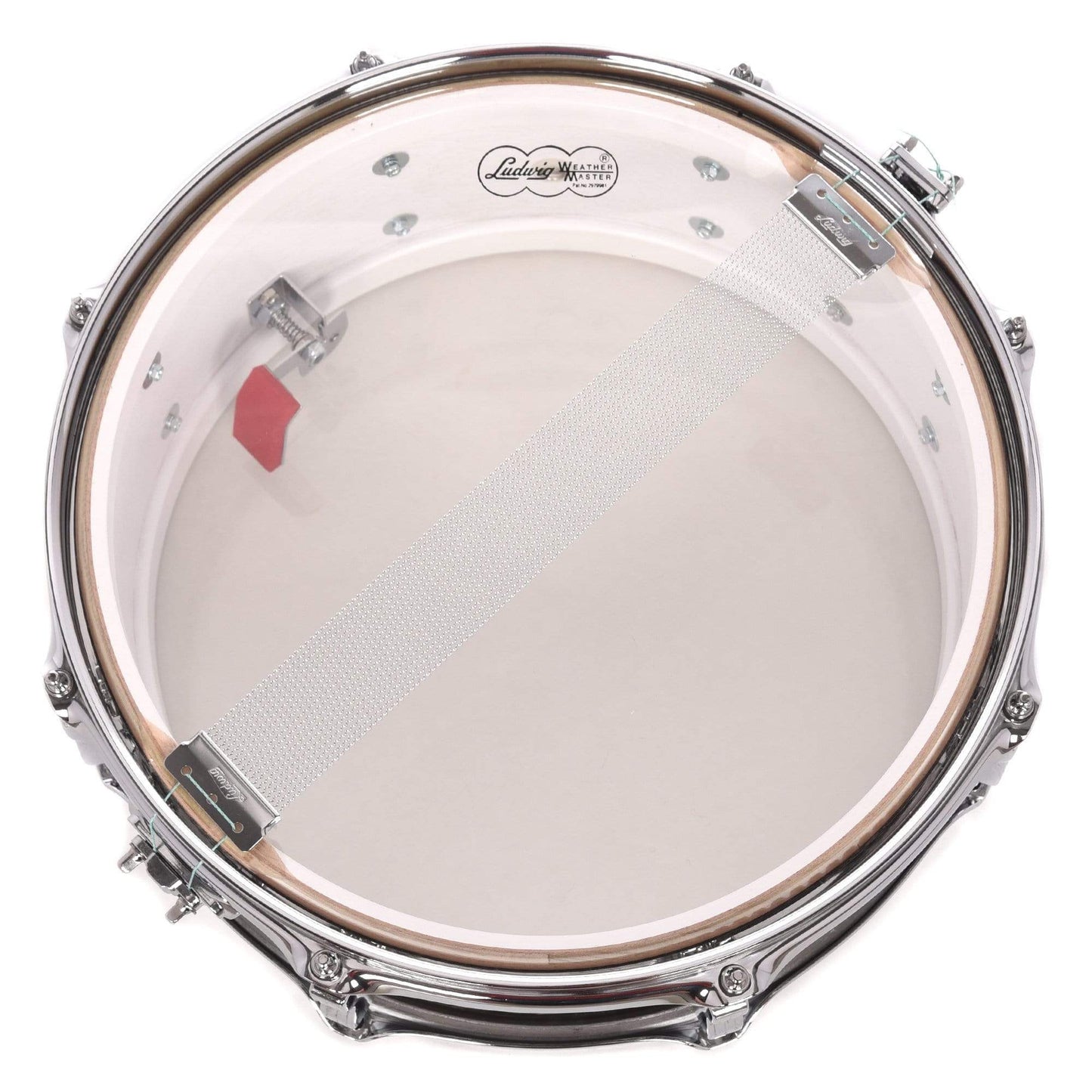 Ludwig 5.5x14 Legacy Mahogany Jazz Fest Snare Drum Vintage Black Oyster Drums and Percussion / Acoustic Drums / Snare