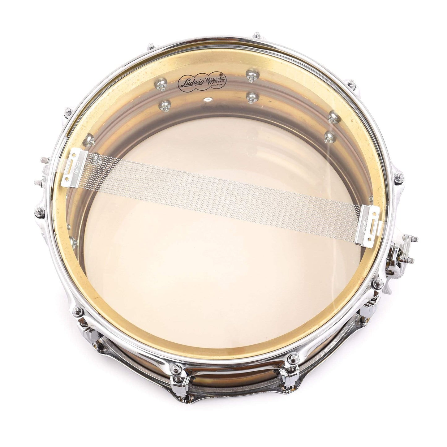 Ludwig 6.5x14 Raw Brass Phonic Snare Drum Drums and Percussion / Acoustic Drums / Snare