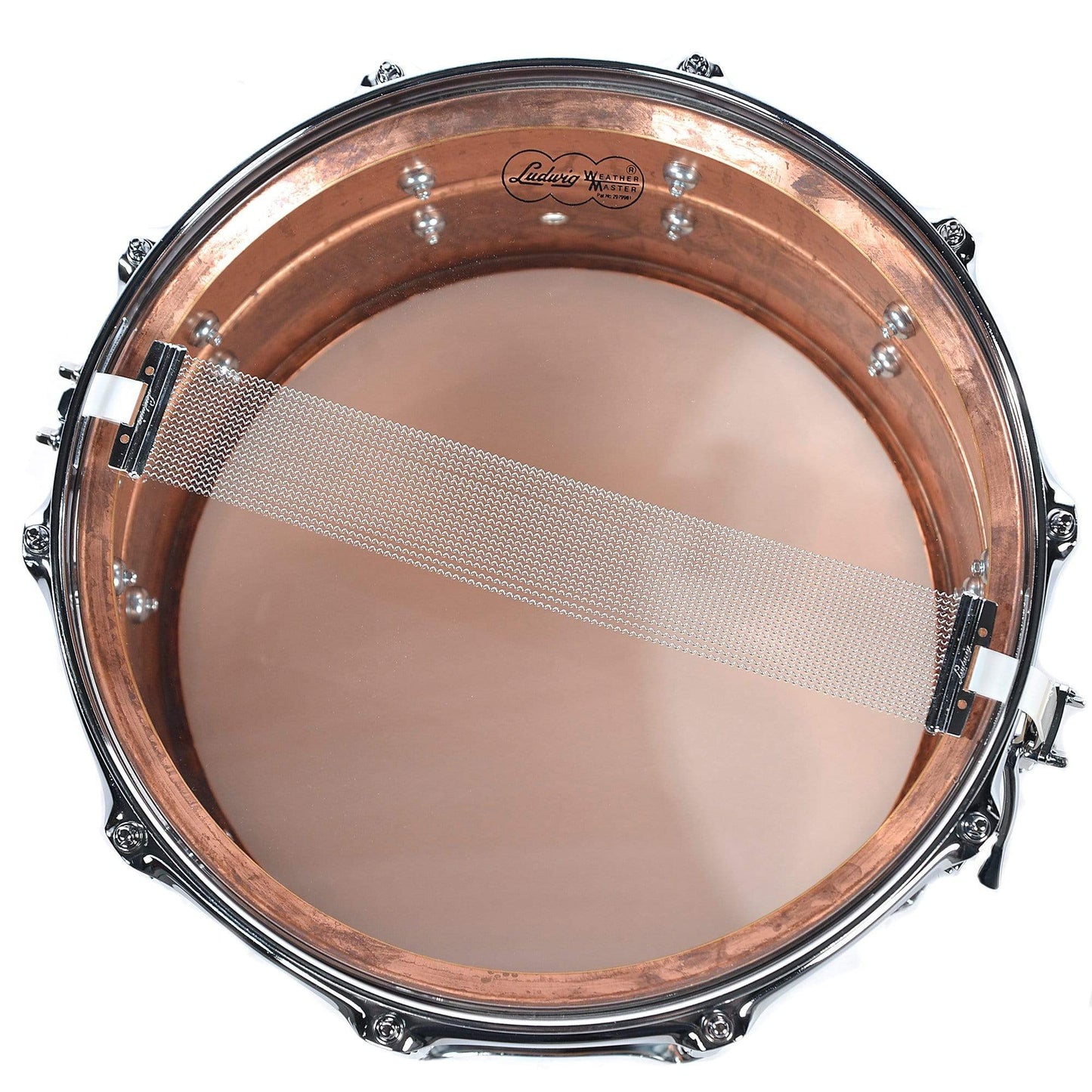 Ludwig 8x14 Raw Copper Phonic Snare Drum Drums and Percussion / Acoustic Drums / Snare