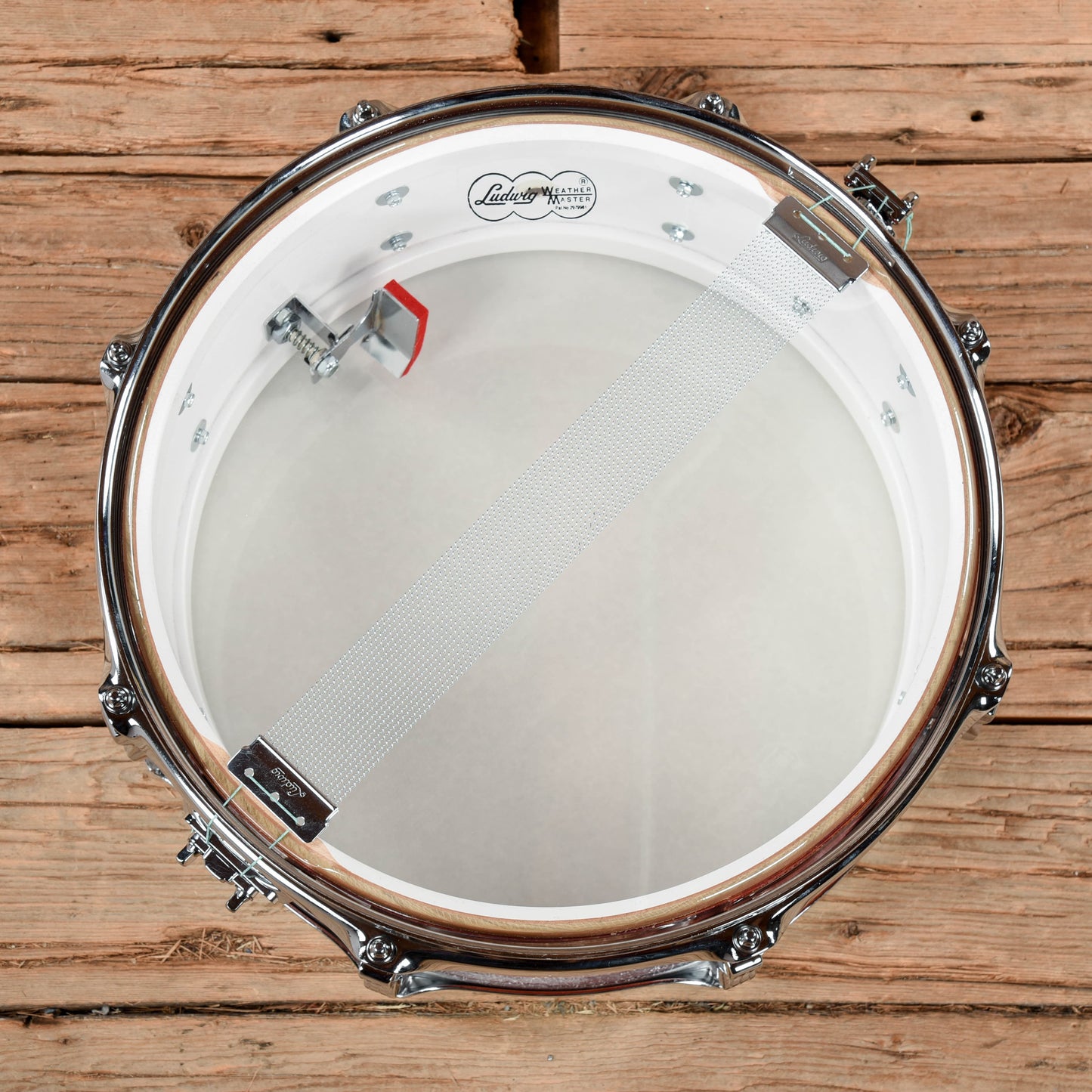 Ludwig Ludwig 5.5x14 Legacy Maple Jazzfest Mod Orange USED Drums and Percussion / Acoustic Drums / Snare