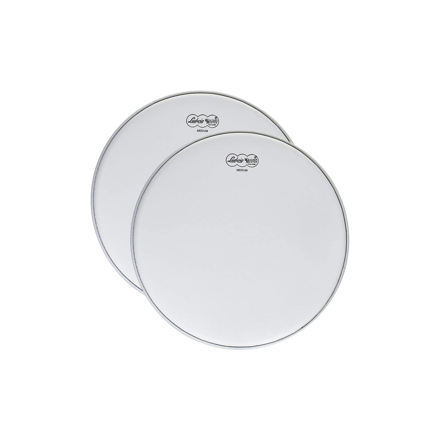 Ludwig 12" Medium Coated Weather Master Batter Drum Head (2 Pack Bundle) Drums and Percussion / Parts and Accessories / Heads