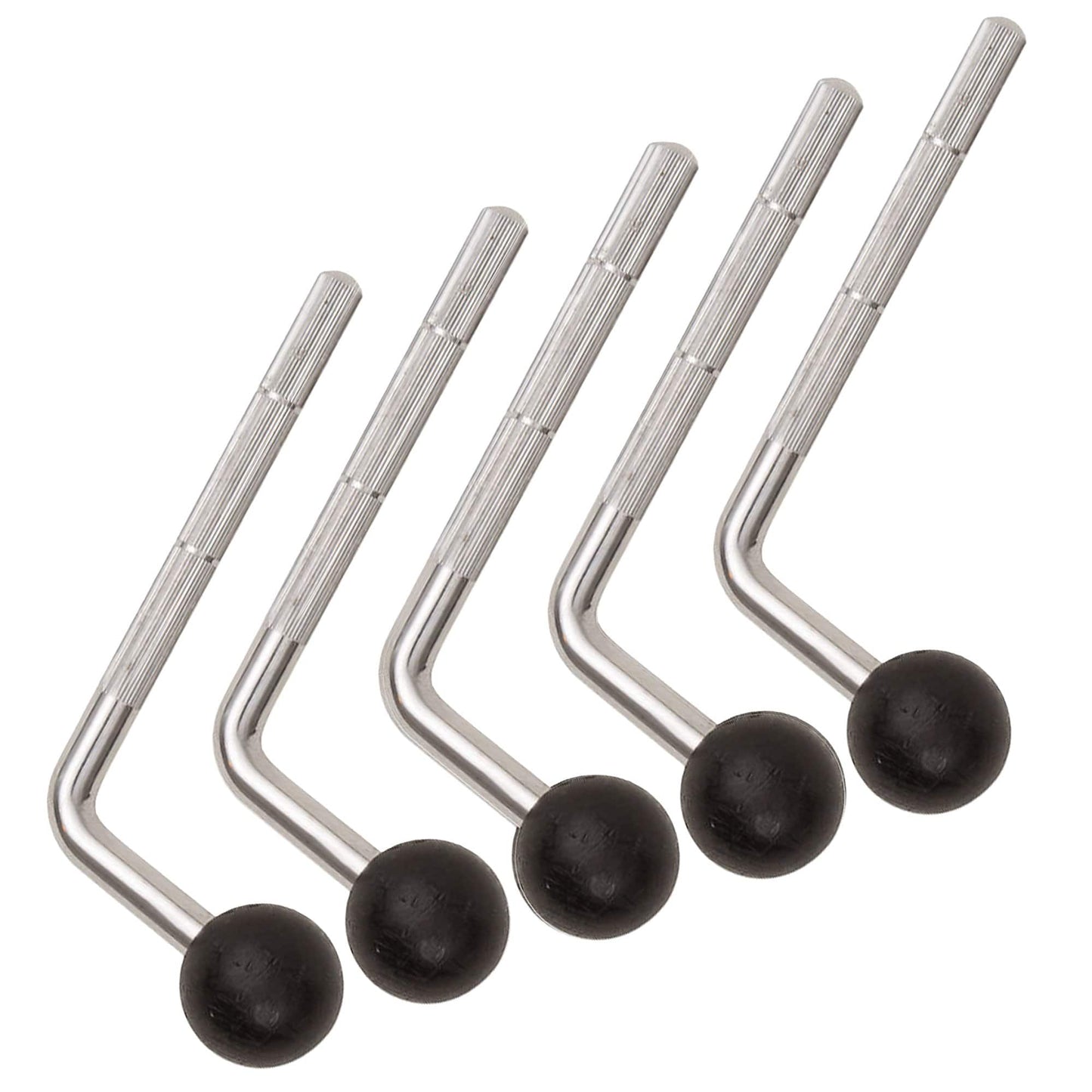 Ludwig Atlas Standard 12mm L-Arm & Ball 5 Pack Bundle Drums and Percussion / Parts and Accessories / Mounts