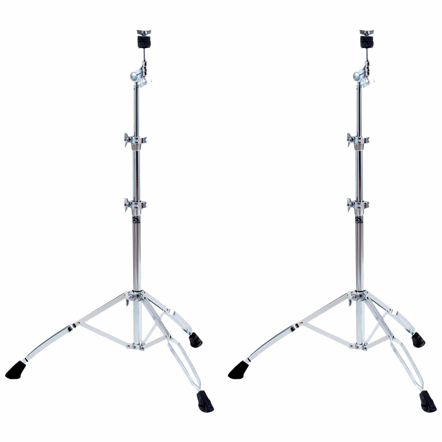 Ludwig Atlas Standard Straight Cymbal Stand (2 Pack Bundle) Drums and Percussion / Parts and Accessories / Stands
