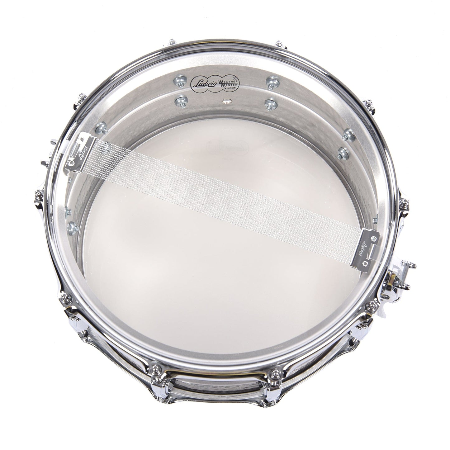 Ludwig 6.5x14 Hammered Acrophonic Snare Drum Electric Guitars / Solid Body