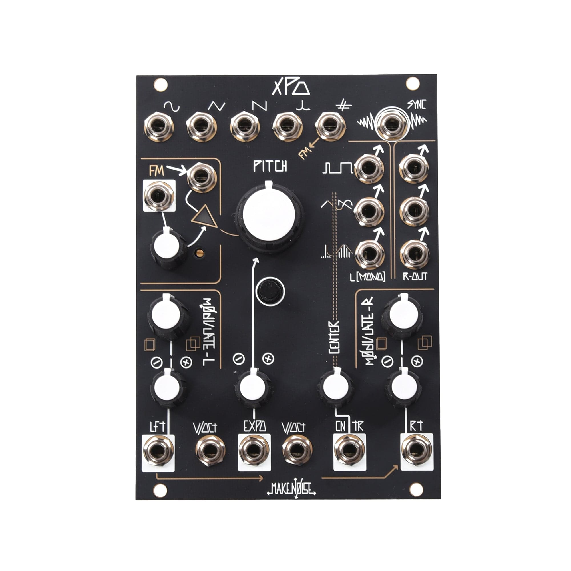 Make Noise XPO Stereo Prismatic Oscillator Eurorack Module Keyboards and Synths / Synths / Eurorack