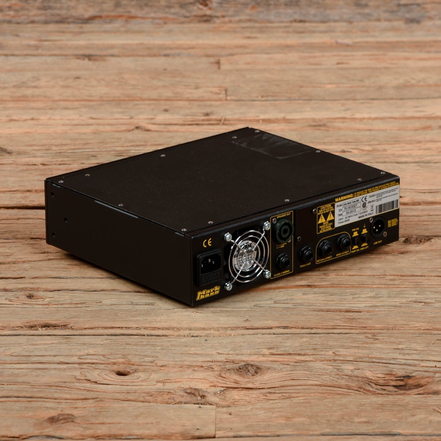 Markbass MBH110023 Little Mark Tube 800-Watt Bass Head Amps / Guitar Heads