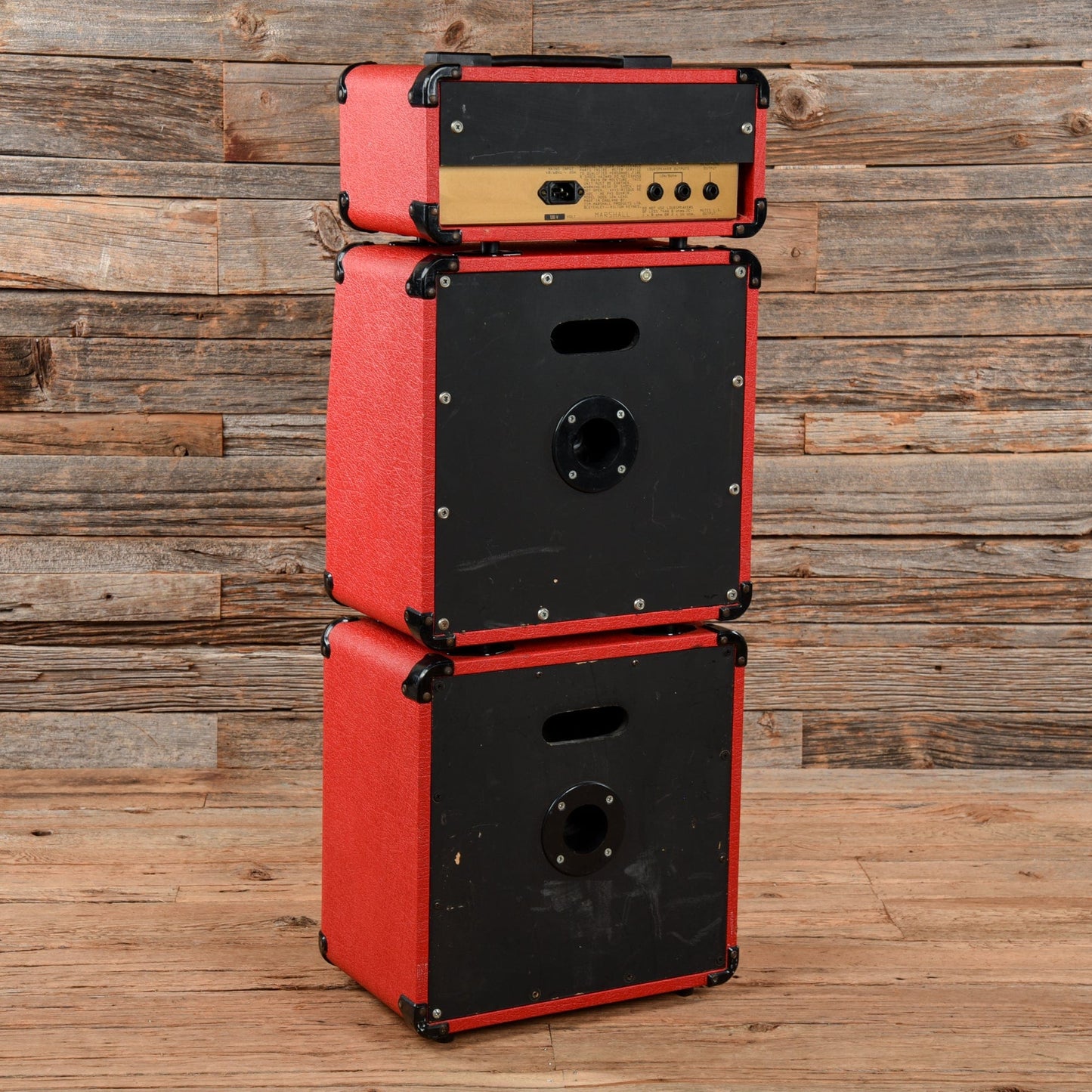 Marshall Lead 12 Stack Red Amps / Guitar Cabinets