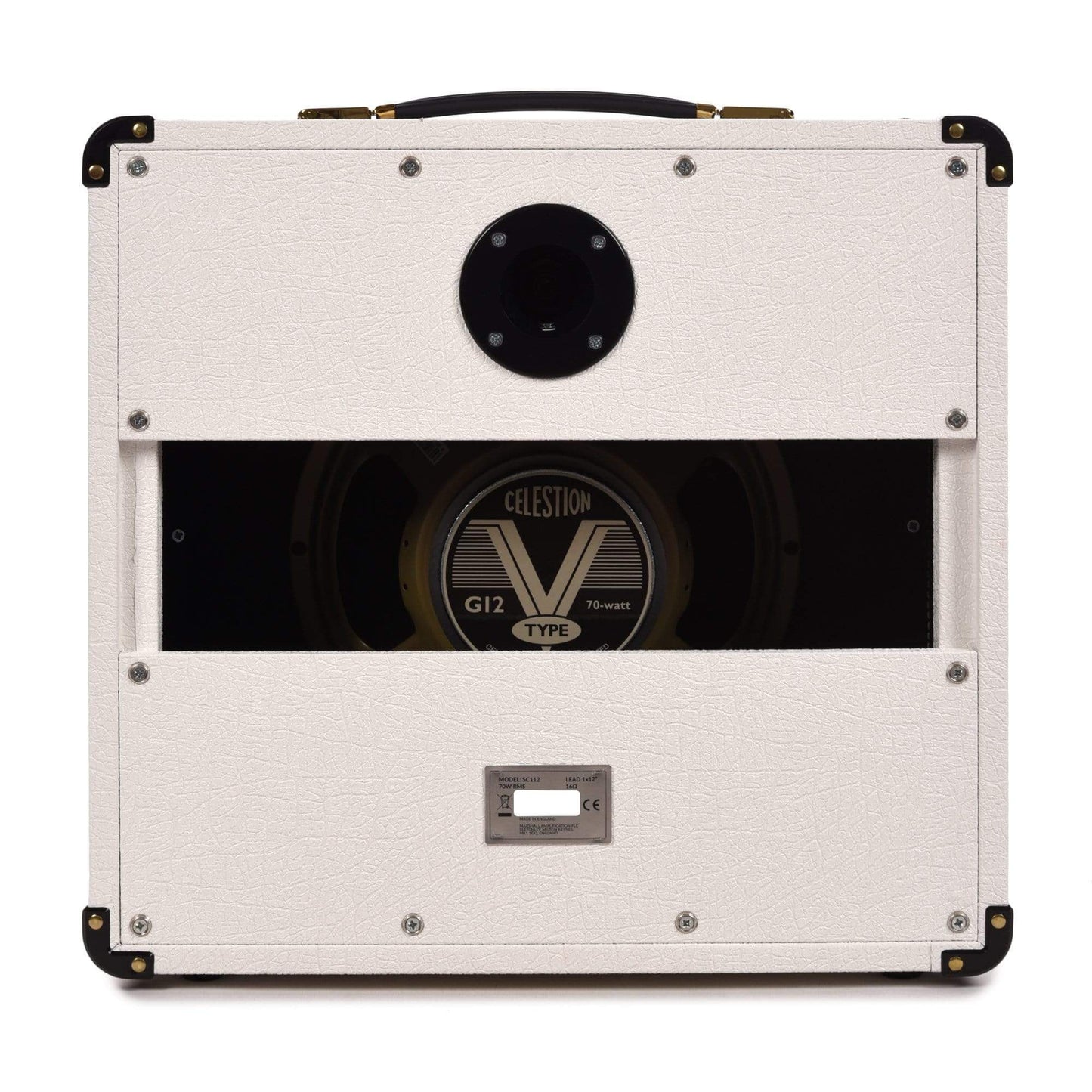 Marshall Limited Edition SC112 Studio Classic White Elephant Grain 1x12 Speaker Cabinet 70W 16 Ohm Mono Amps / Guitar Cabinets