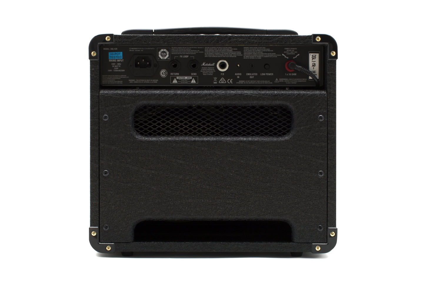 Marshall DSL1CR 1W All-Valve 2-Channel 1x8" Combo w/Digital Reverb Amps / Guitar Combos