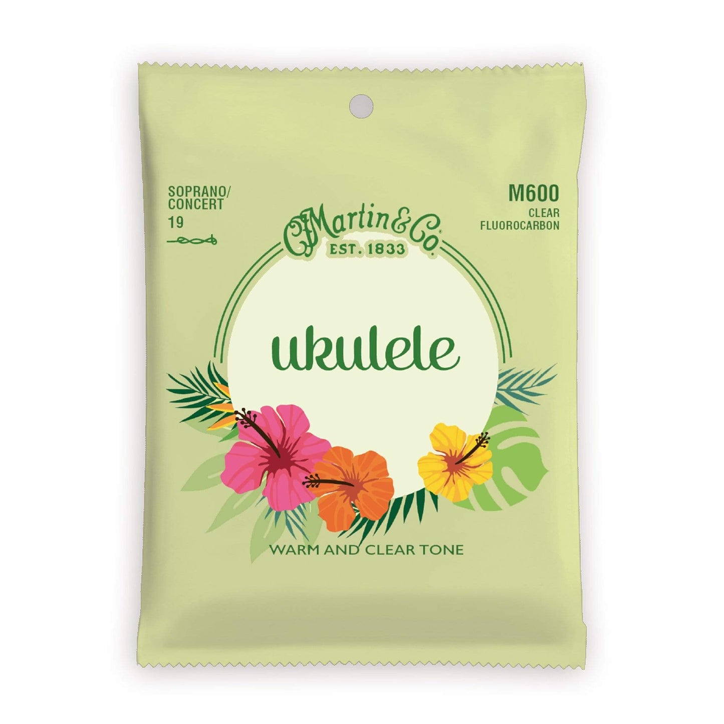 Martin M600 Fluorocarbon Ukulele Soprano/Concert Strings Accessories / Strings / Ukulele Strings