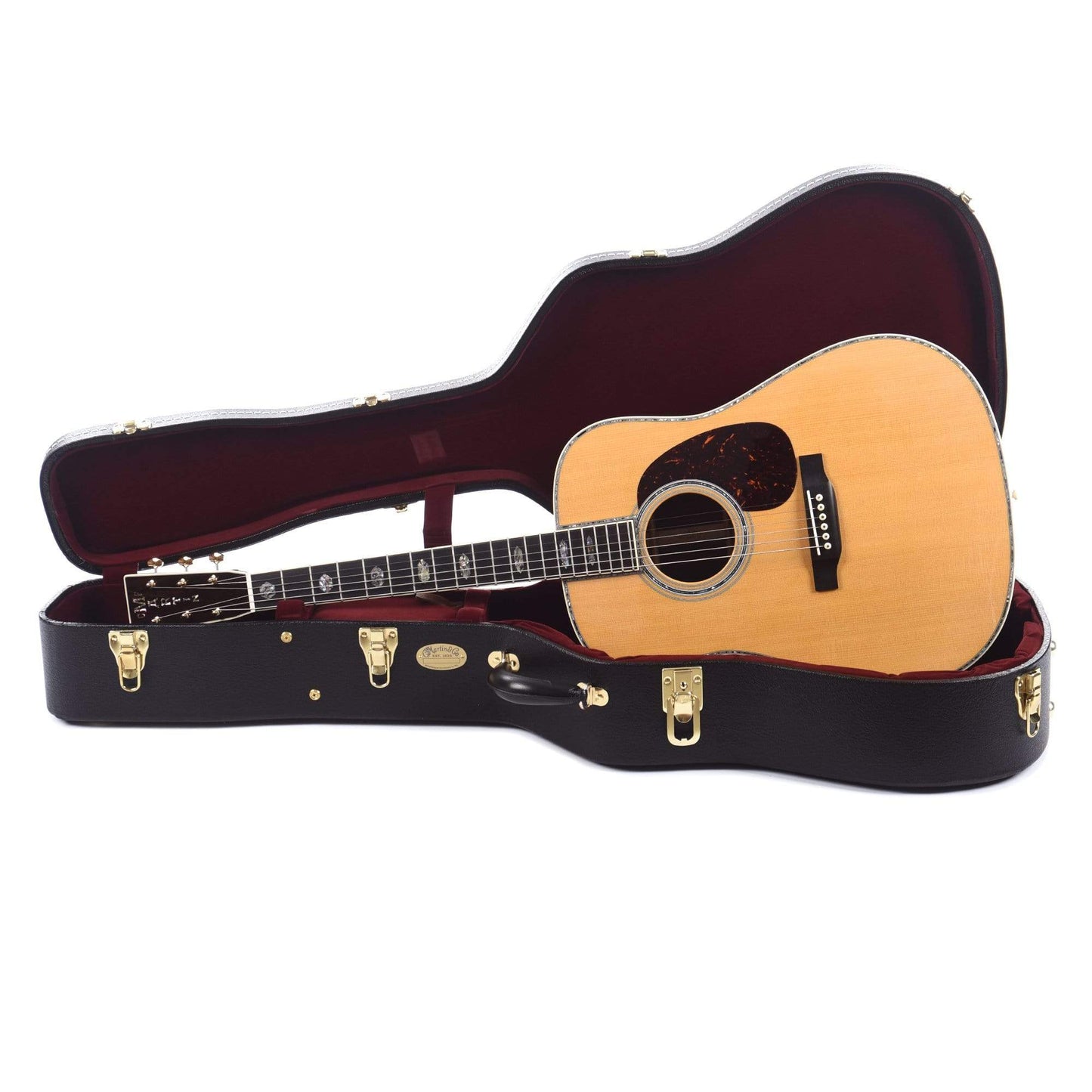 Martin D-45 Natural NAMM Booth 2020 Acoustic Guitars / Dreadnought