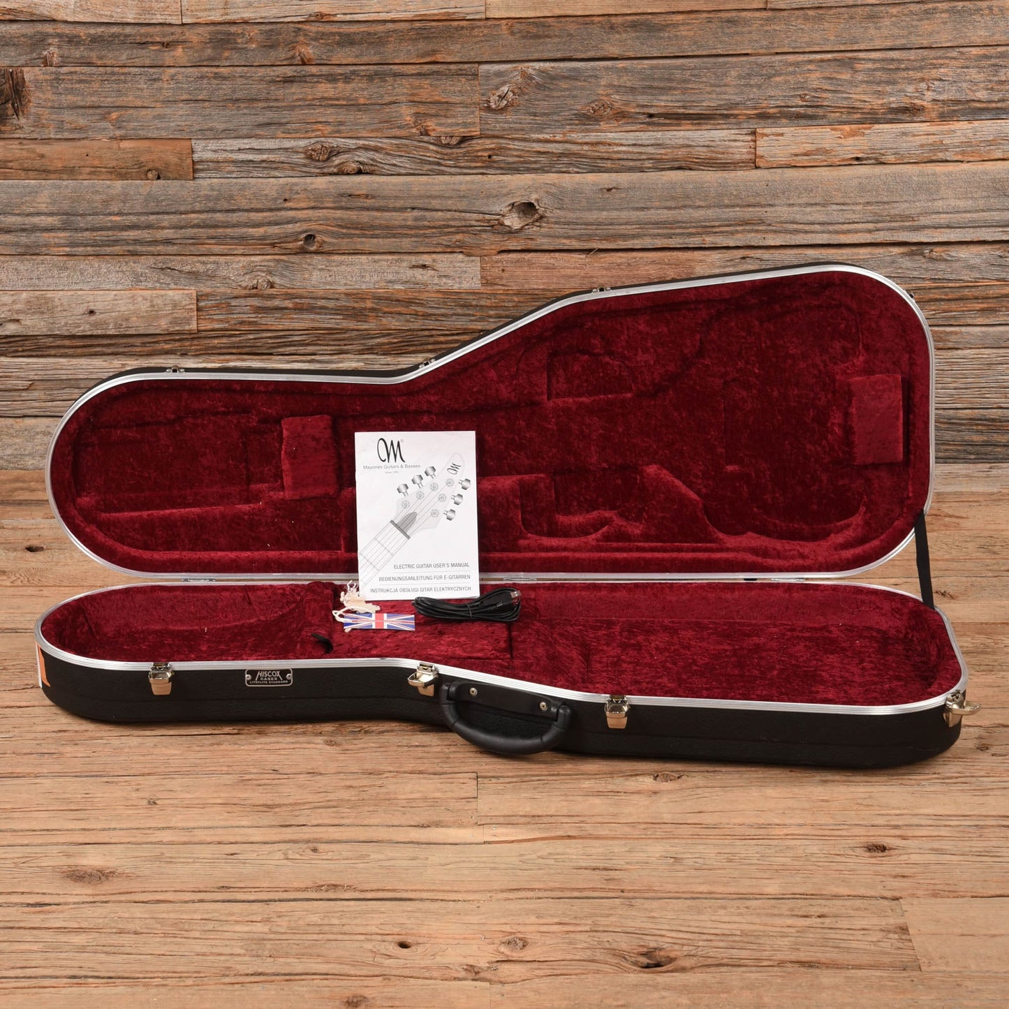 Mayones Regius 6 Transparent Black Electric Guitars / Solid Body