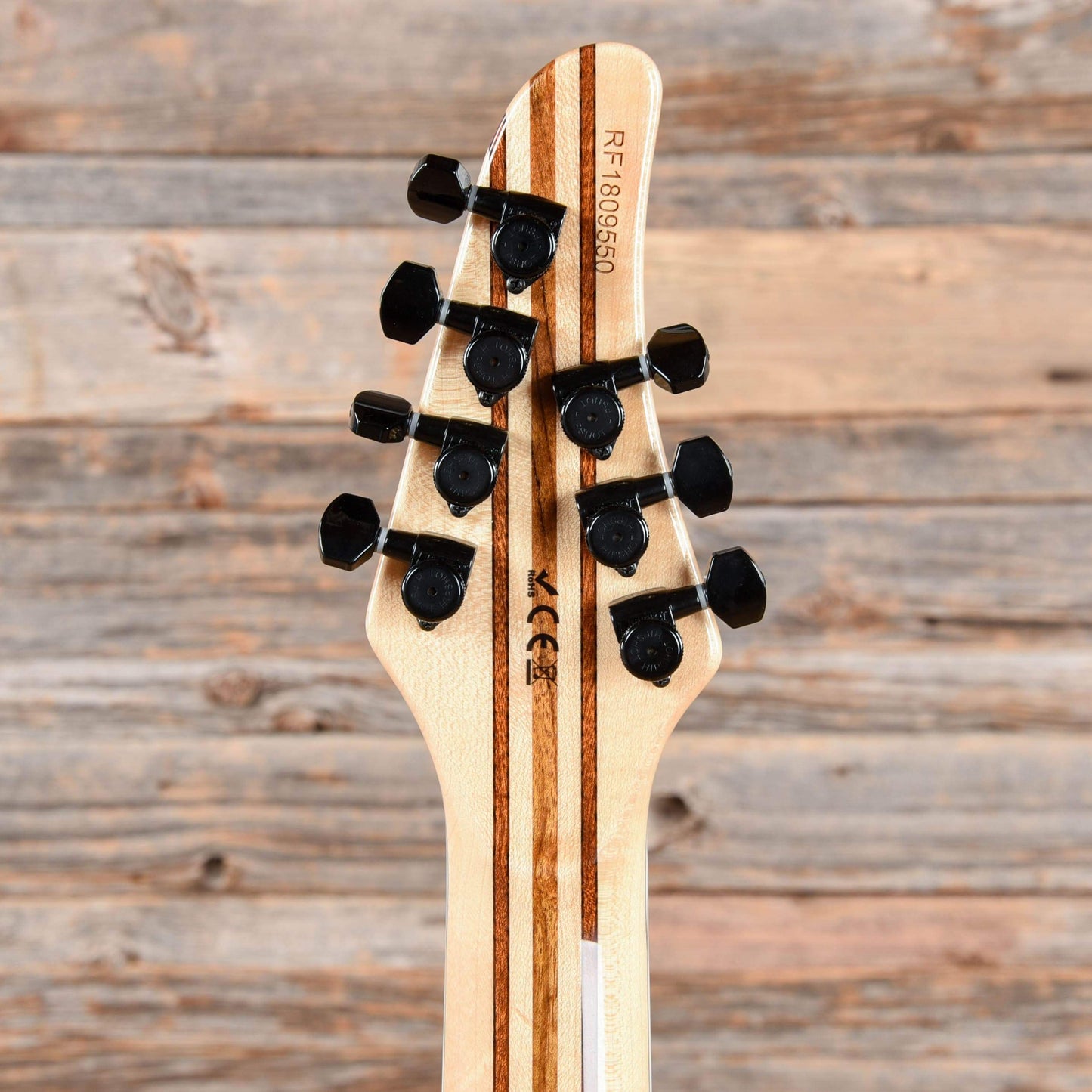 Mayones Regius 7 Jeans Black 2-Tone Blue Burst Gloss 2018 Electric Guitars / Solid Body