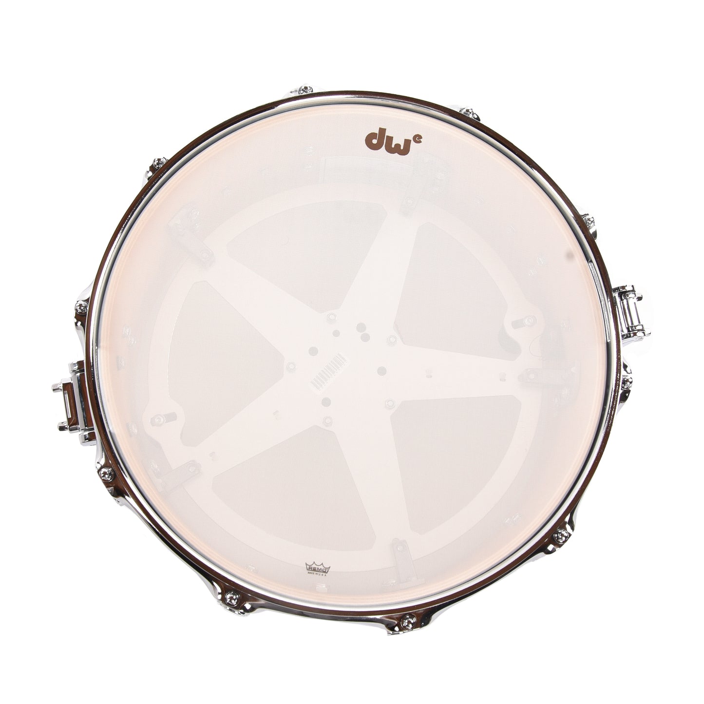 DW DWe 10/12/16/22/6.5x14 5pc Acoustic Electronic Shell Pack Black Galaxy