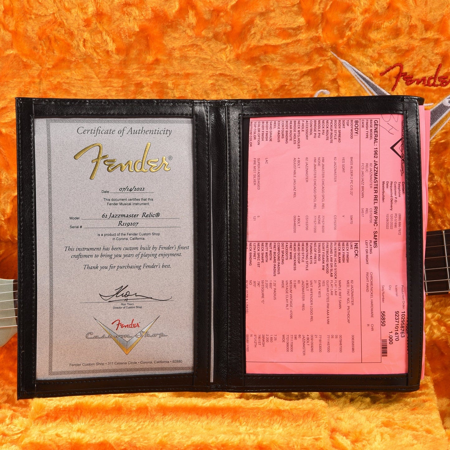 Fender Custom Shop 1962 Jazzmaster "Chicago Special" Relic Super Faded/Aged Firemist Silver w/Painted Headcap Electric Guitars / Solid Body