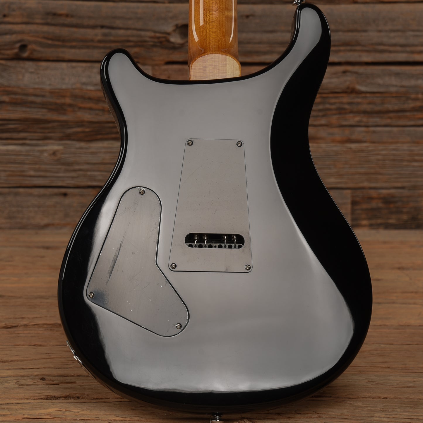 PRS SE Limited Edition Custom 24 w/Roasted Maple Neck Transparent Black Quilt 2019