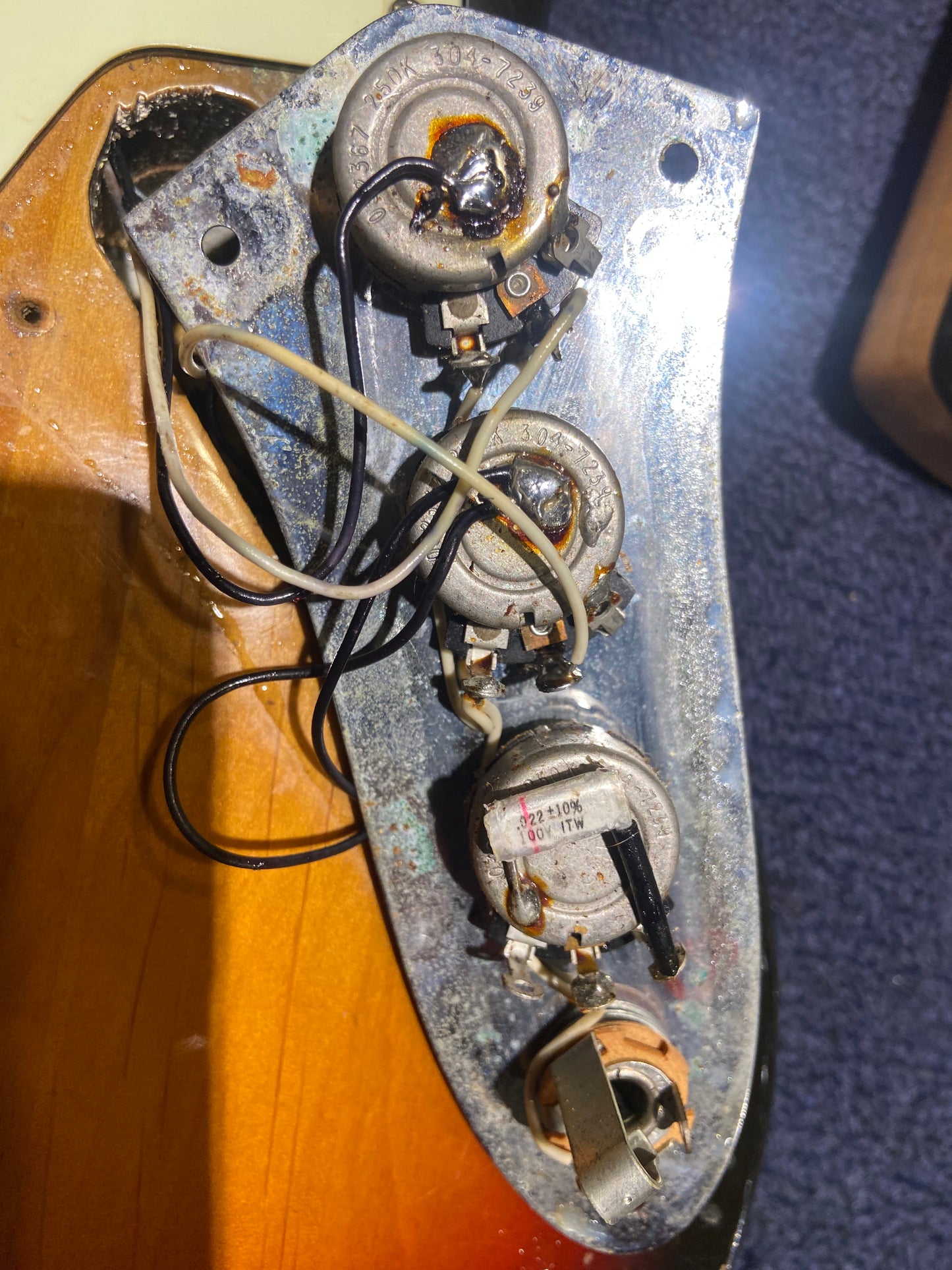 Fender Jazz Bass Sunburst 1972