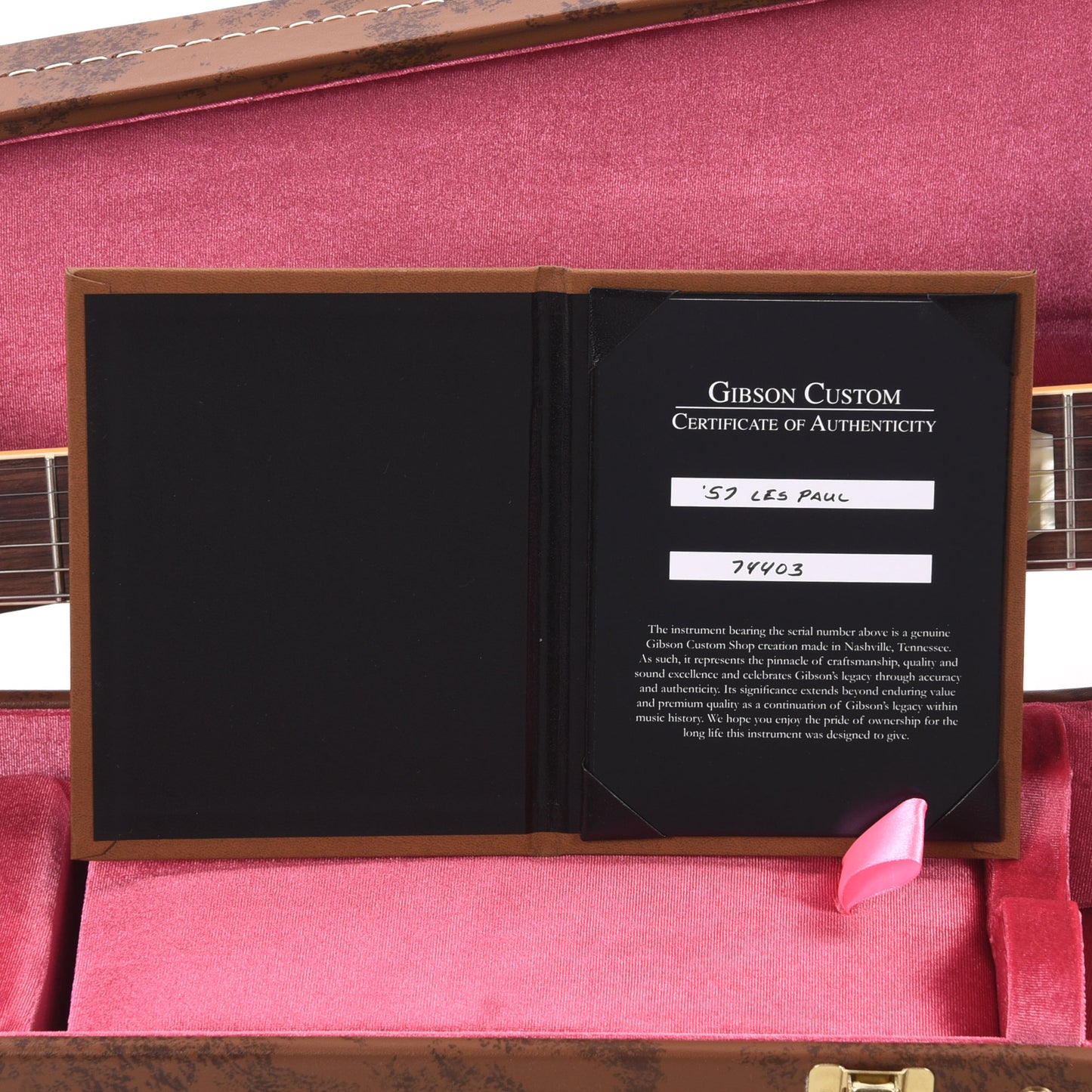 Gibson Custom Shop 1957 Les Paul Goldtop "CME Spec" VOS w/59 Carmelita Neck