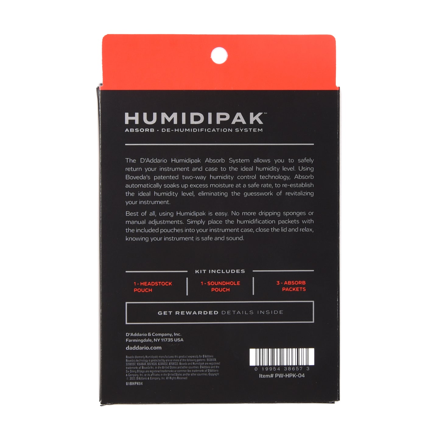 D'Addario Humidipak Absorb Kit