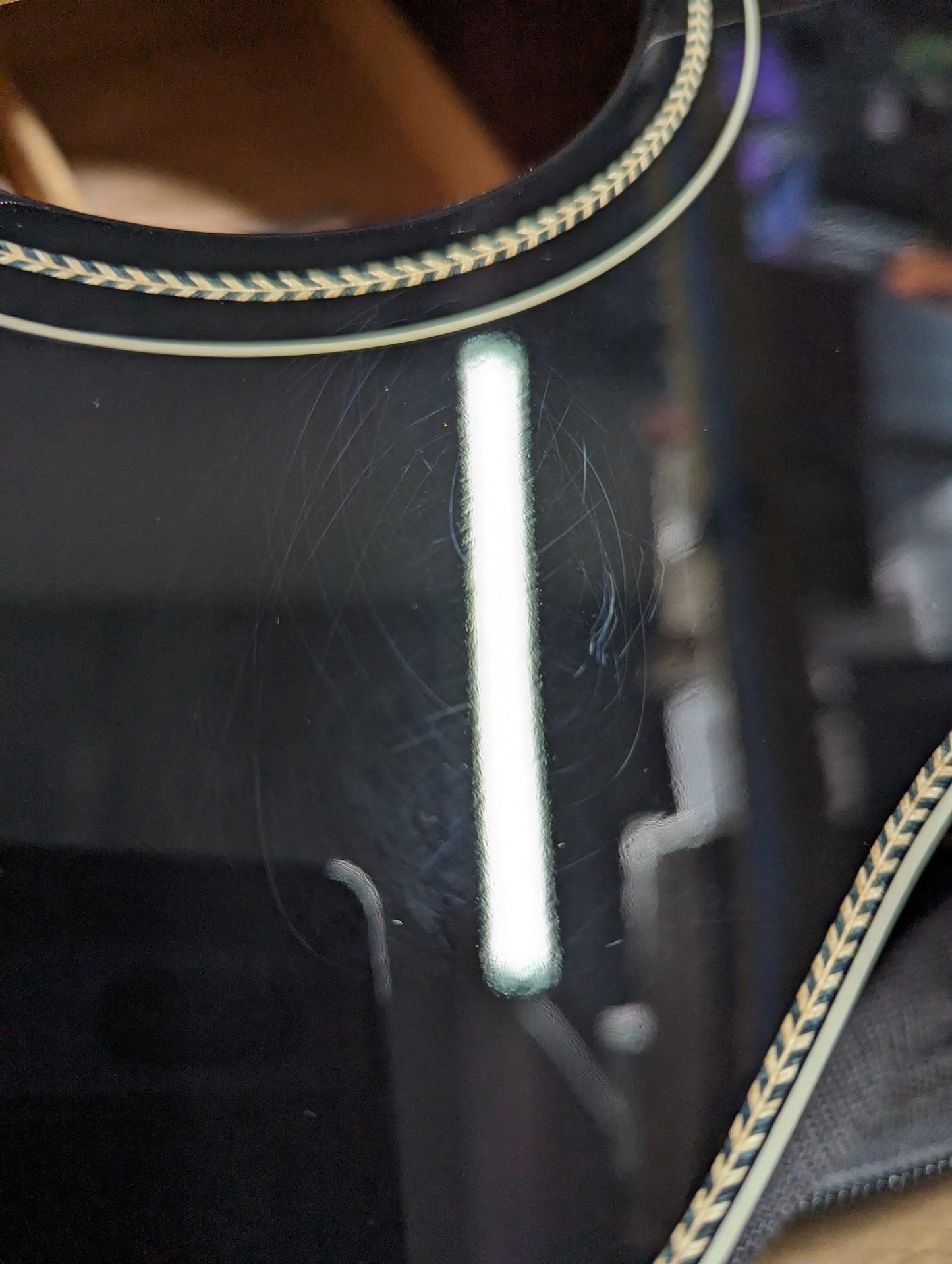 PRS SE A20E Angelus Black Top w/Fishman Sonitone Pickup