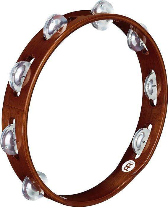 Meinl Wood Tambourine Aluminum Jingles 1 row version Drums and Percussion / Auxiliary Percussion