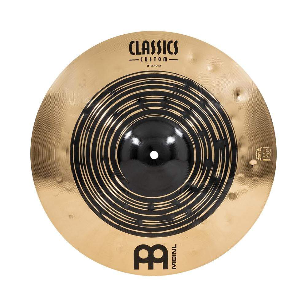 Meinl 16" Classics Custom Dual Crash Cymbal Drums and Percussion / Cymbals / Crash