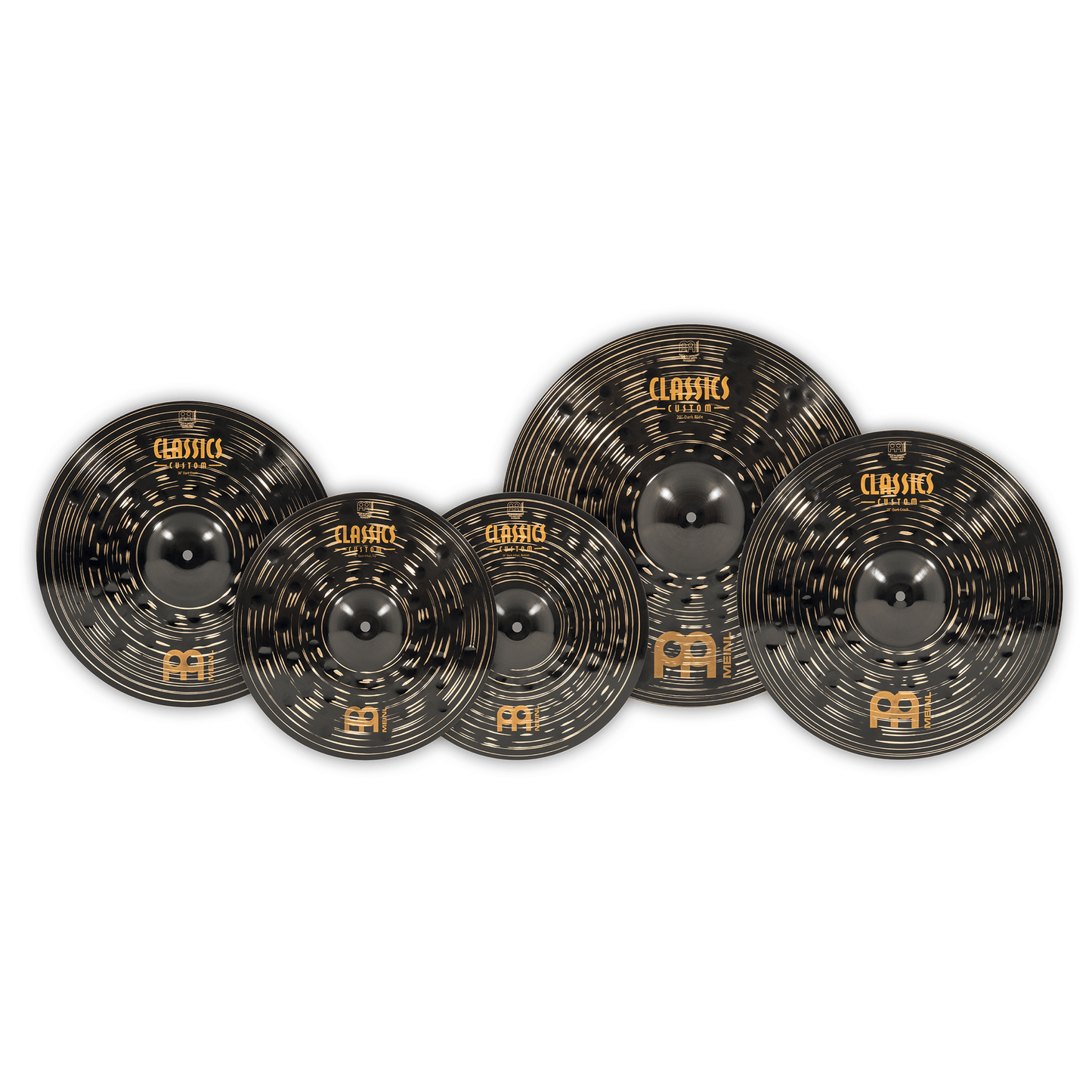 Meinl Classics Custom Dark Cymbal Box Set (14/16/20 + Free 18") Drums and Percussion / Cymbals / Cymbal Packs