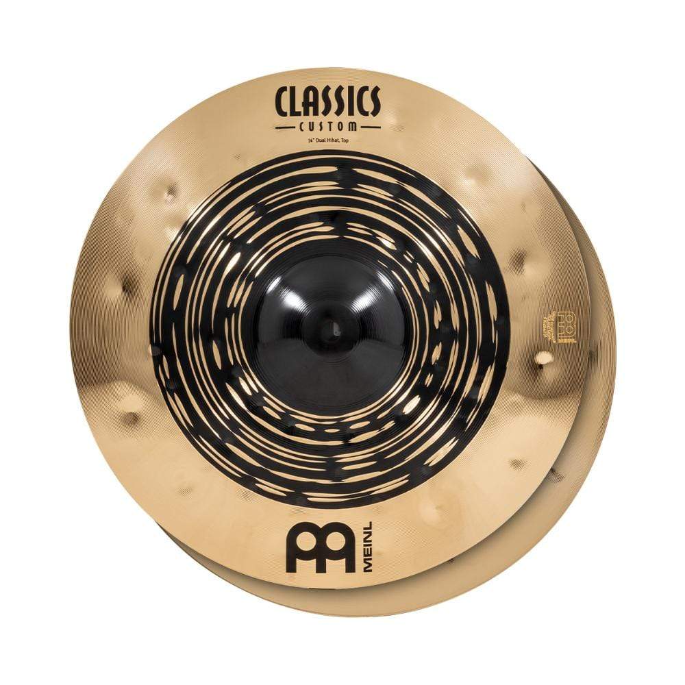 Meinl 14" Classics Custom Dual Hi-Hat Pair Drums and Percussion / Cymbals / Hi-Hats