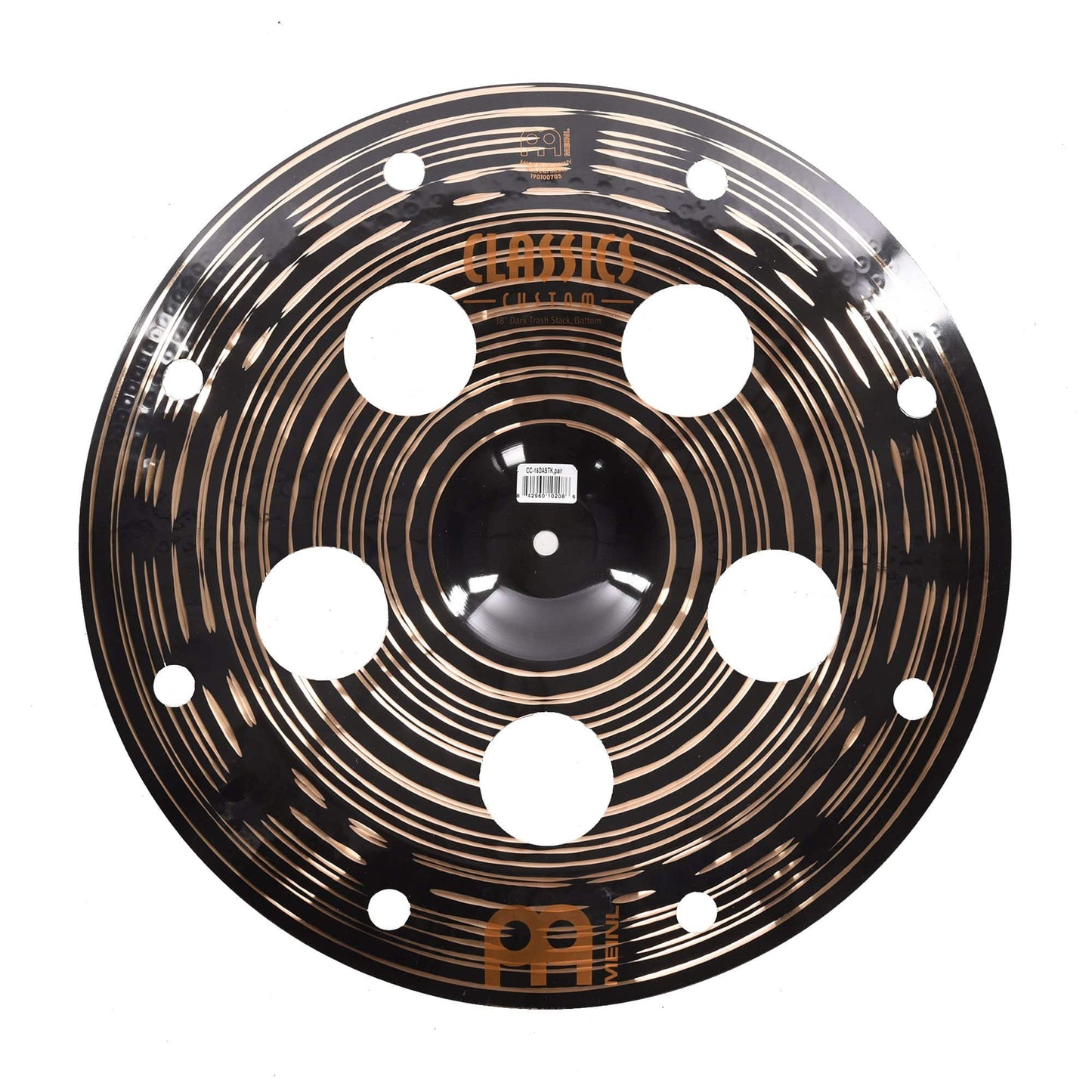 Meinl 18" Classics Custom Dark Trash Cymbal Stack Drums and Percussion / Cymbals / Other (Splash, China, etc)